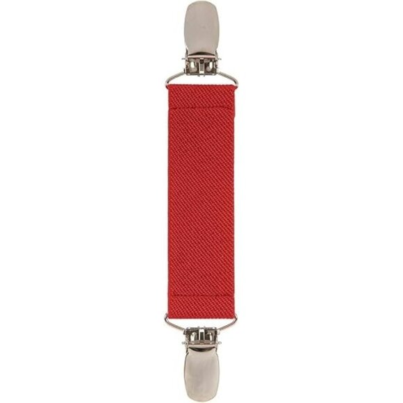 Hold'Em Elastic Scarf and Hat Clips Attacher Extra Heavy Clips  - Red - Picture 1 of 7